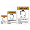 Face Hazard Warning Sign