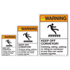 Conveyor Warning Sign
