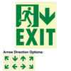 Photoluminescent Pathmarking Exit Sign