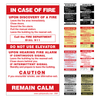 In Case of Fire Sign