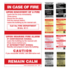 In Case of Fire Sign