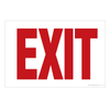 Exit Signs - Photolum, Plastic, and Sticker