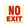 Photoluminescent No Exit Signs