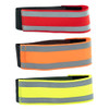 Highly Visible Plain Reflective Armband in Neon Lime