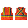 Reflective and Hi-Visible Fire Warden Premium Vest with 5-point tear-away feature for safety and visibility