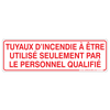French Fire Hose Stickers