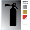 Fire Extinguisher Symbol Signs for emergency response