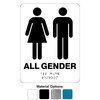ADA All Gender Restroom Plastic Signs