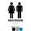ADA Unisex Restroom Plastic Signs