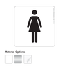 Women's Washroom Signs