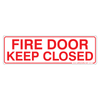 Fire Door Keep Closed - Sticker or Photolum Sign