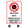 Fire Access Route No Stop Sign Hamilton Bylaw ensures that emergency routes remain unobstructed at all times.