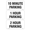 Time Limit Parking Aluminum Signs
