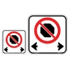 Regulatory No Stopping Sign indicates areas where stopping is not allowed at any time.