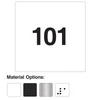 Unit Number Signs in PVC Sintra