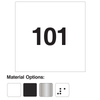 Unit Number Signs in PVC Sintra