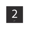 Elevator Floor Number Signs