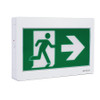 LED Running Man Exit Sign with Battery Backup - Mircom