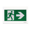 LED Running Man Exit Sign with Battery Backup - Mircom