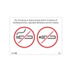 No smoking or vaping within 9 metres of building entries