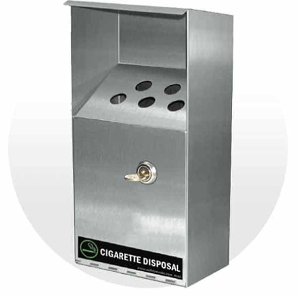 Cigarette Disposal Containers & Fireproof Apron