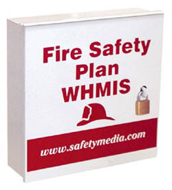 Padlock Fire Safety Plan / WHMIS Box