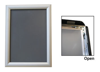 Silver Snap Frame