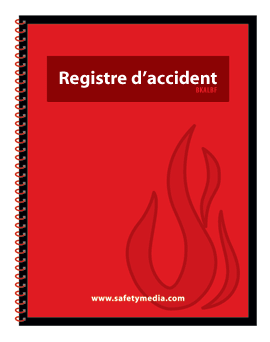 Registre d'accident