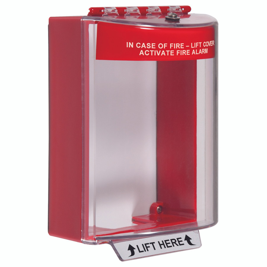 Universal Stopper® with Horn and Spacer, Fire Label (STI-13220FR)