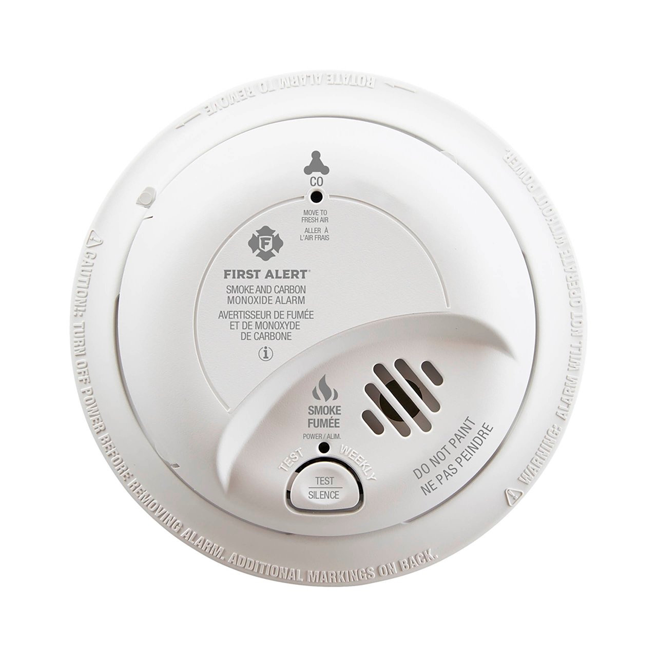 Smoke & Co Alarm AC/Battery Backup