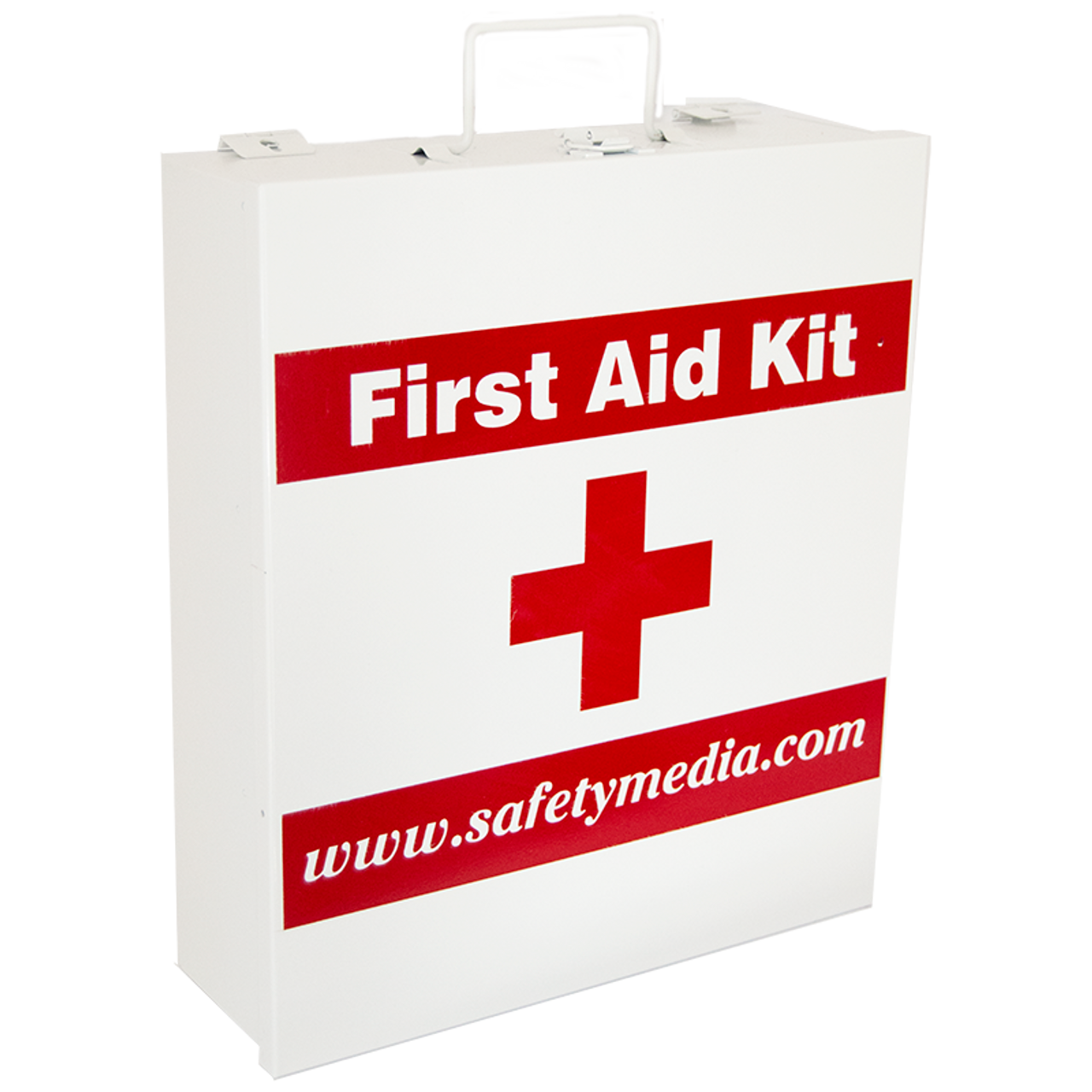 Metal First Aid Kit Box, No Supplies
