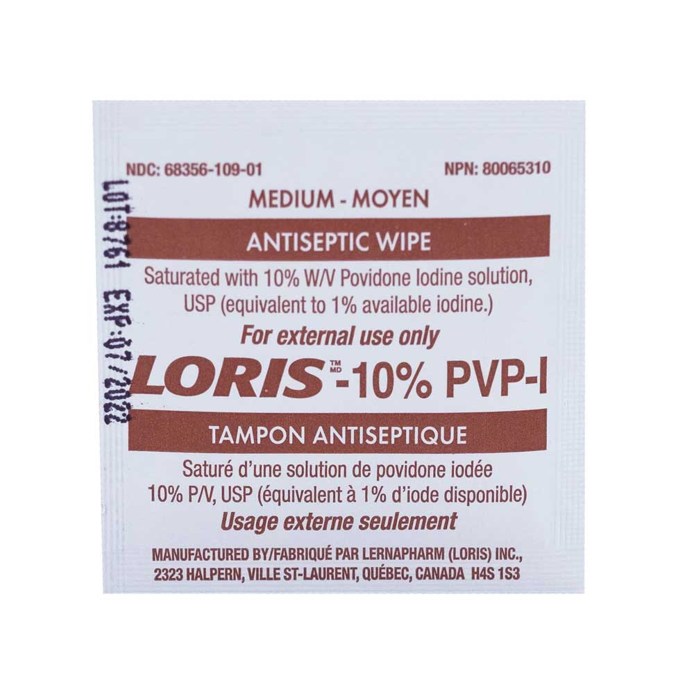 Povidone Iodine Prep Pads