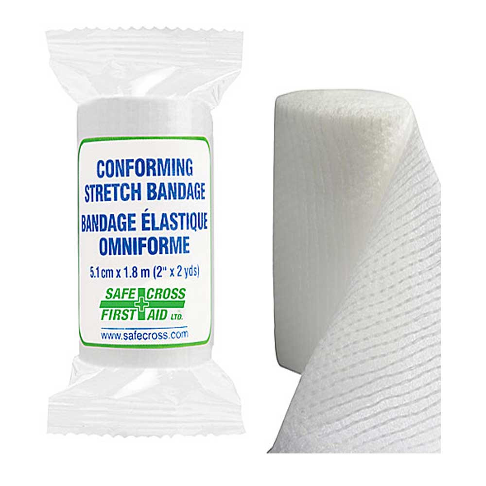 Conforming Stretch Bandage, 2" x 2 yds