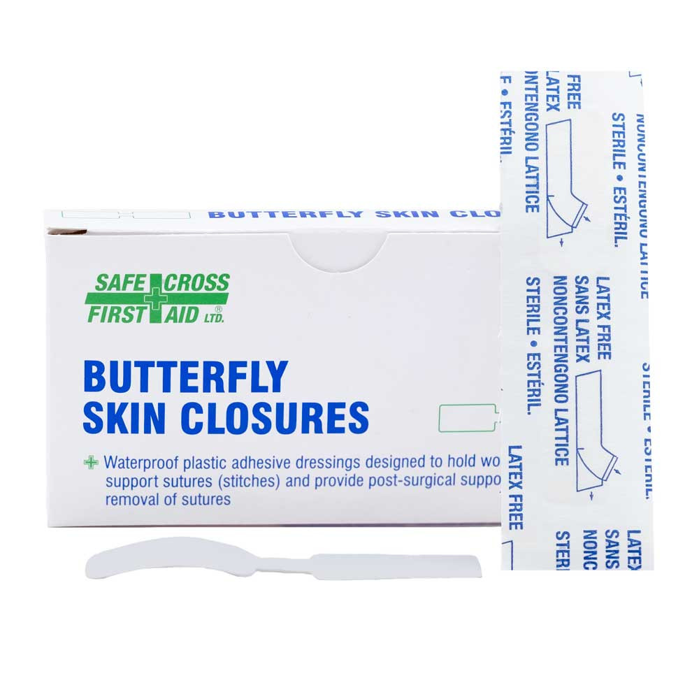 Butterfly Wound Closures, Assorted, 20/Box