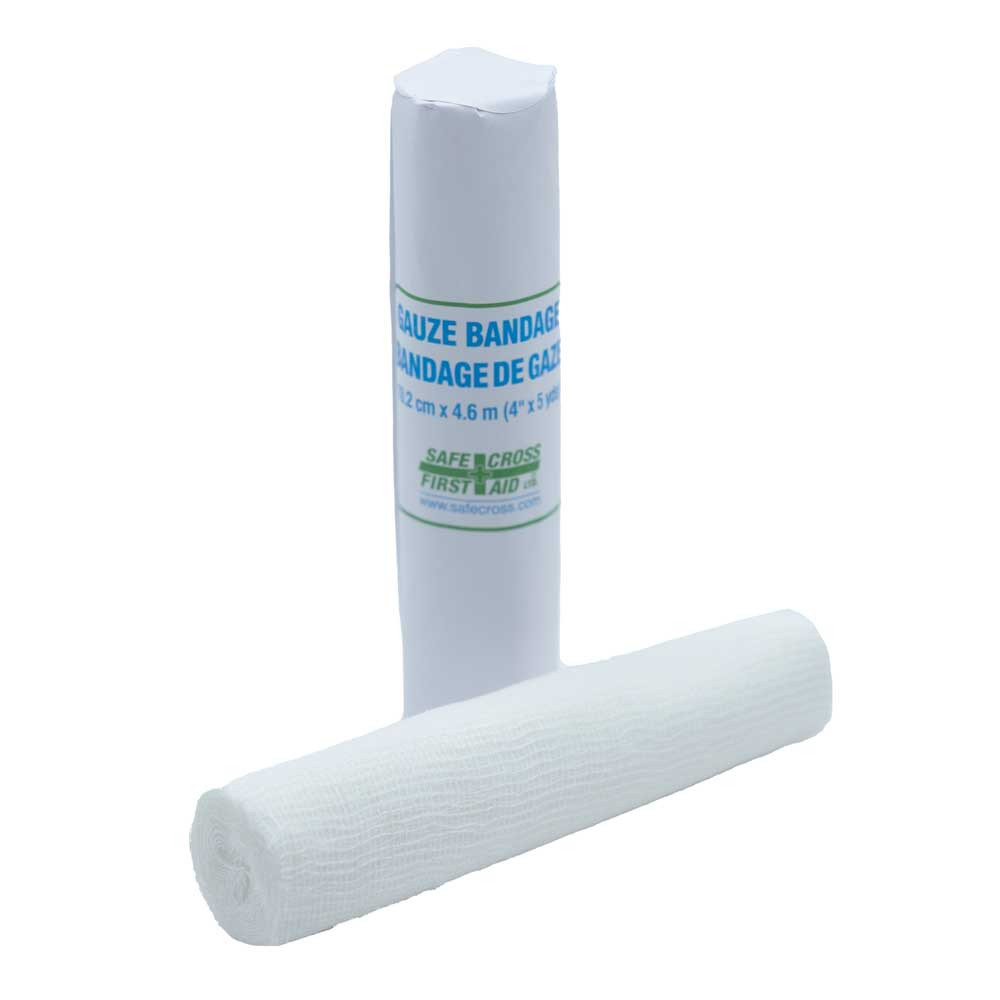 Gauze Bandage Rolls 4" x 5 yards (2/Box)