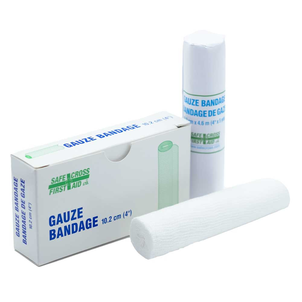 Gauze Bandage Rolls 4" x 5 yds (2/Box)