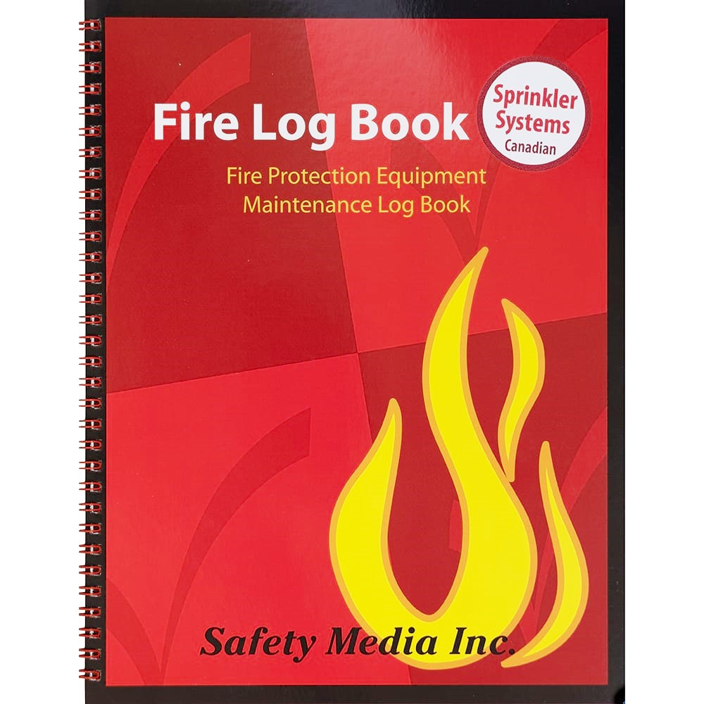 Fire Log Book for Small Buildings with Sprinkler Systems