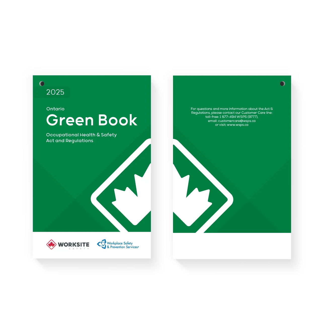 Greenbook, Pocket OH&S Act and Regulations