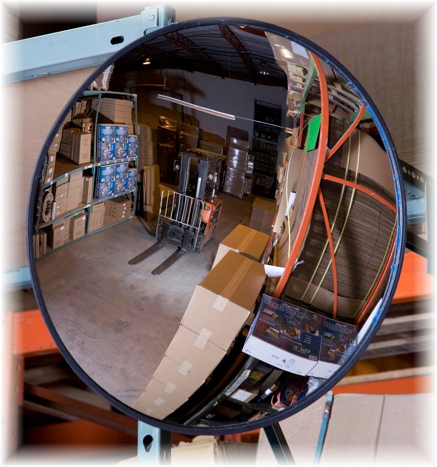 48" Exterior Convex Mirror Limited Wind Exposure