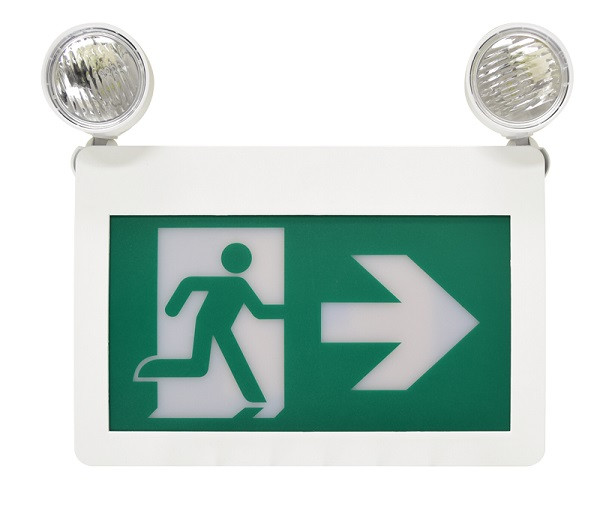 Plastic LED Combo Running Man - Universal Face Pictograms (12V-72W)