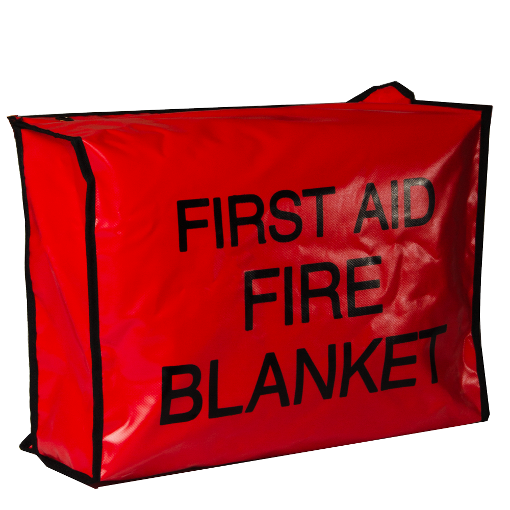Wool Fire Blanket with Vinyl Bag