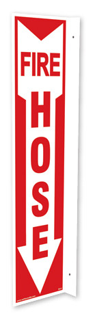 2-Way Fire Hose Projecting Sign