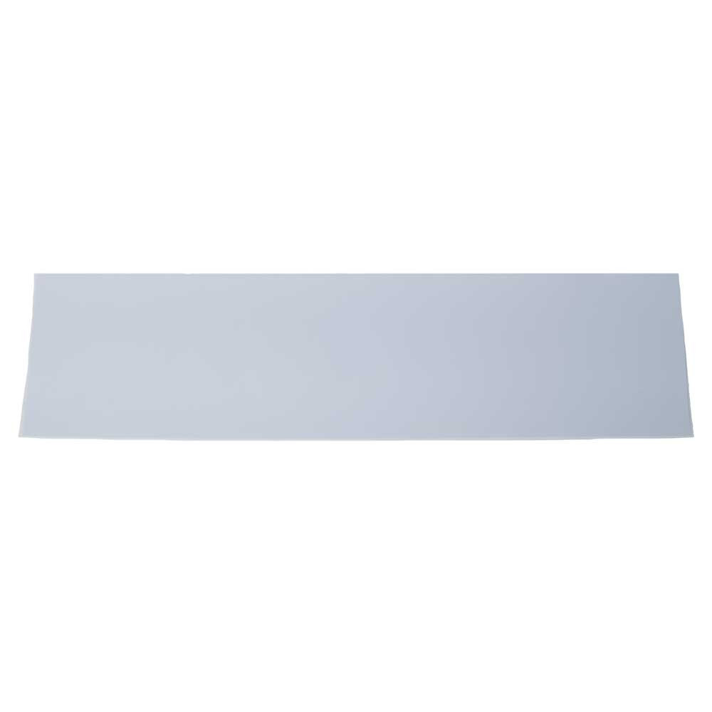 White vinyl cover-up sticker for reusing Danger Due To signs