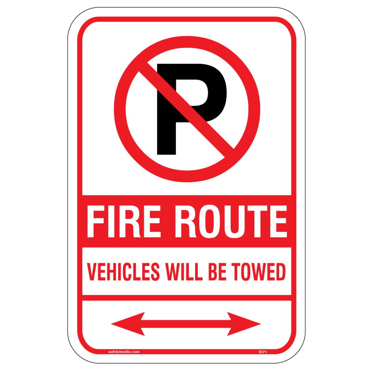 Fire Route Sign, FR6 Fire Route Sign, FR6