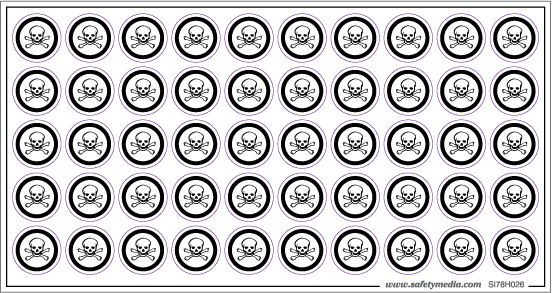 WHMIS Hazard Symbol Stickers