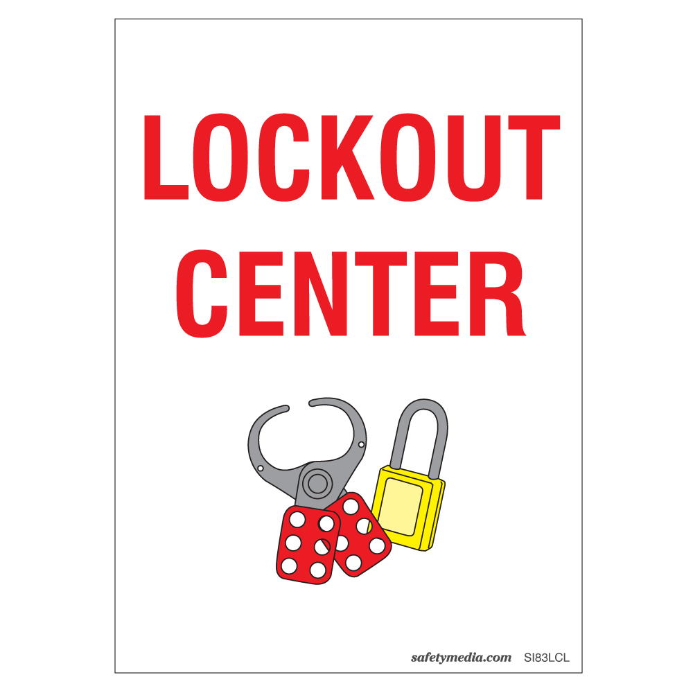 Lockout Center Sticker