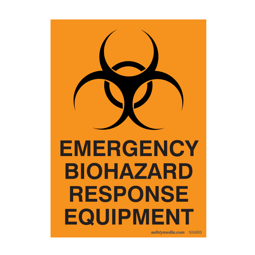 Biohazard Response Equipment Sticker