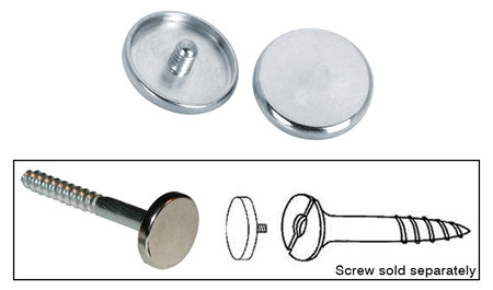 Decorative Chrome Screw Cap