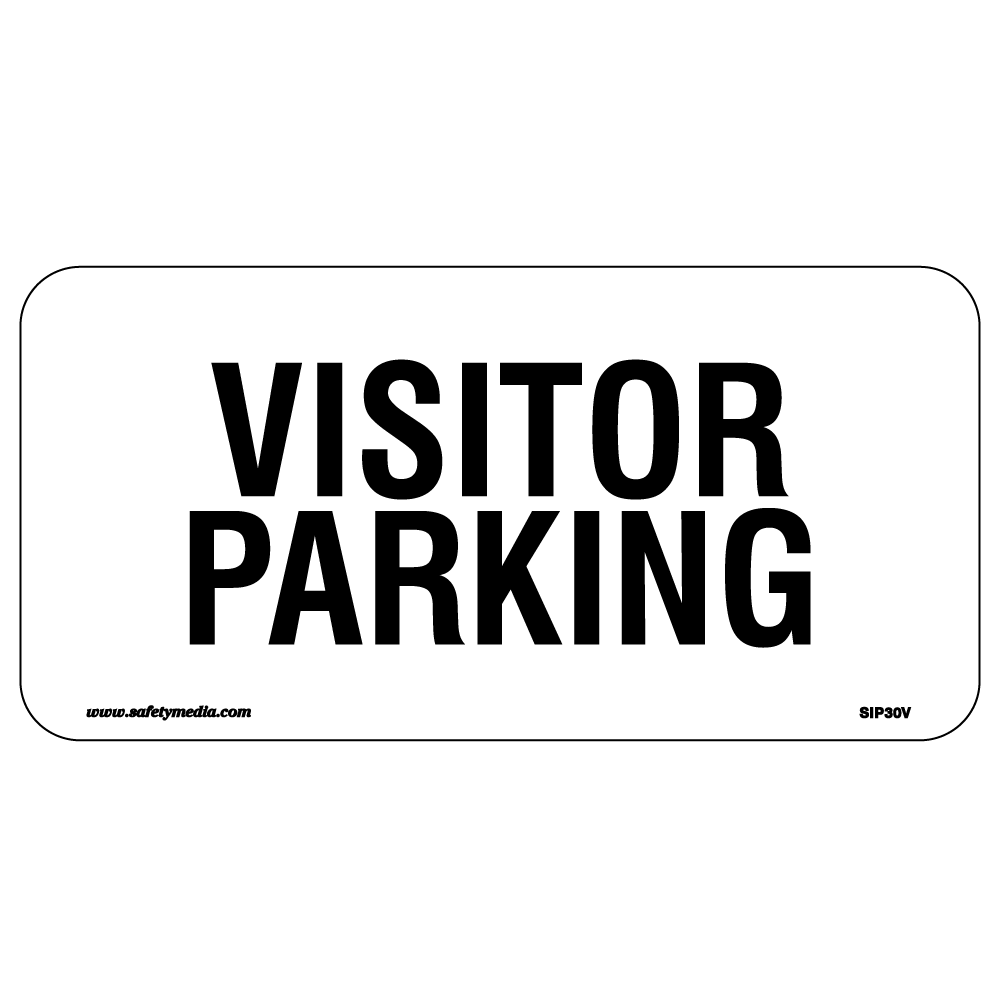 Visitor Parking Aluminum Sign