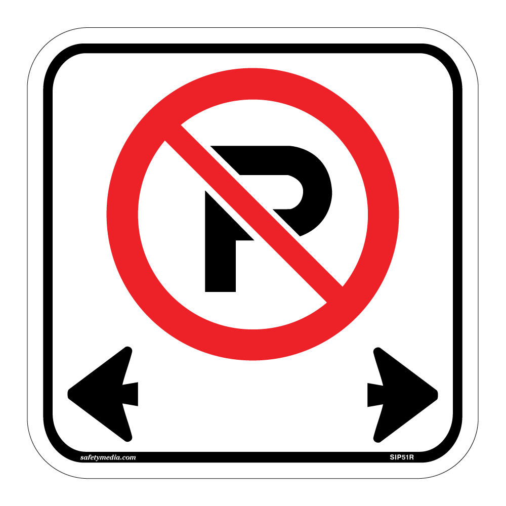Private Property Reflective No Parking Sign